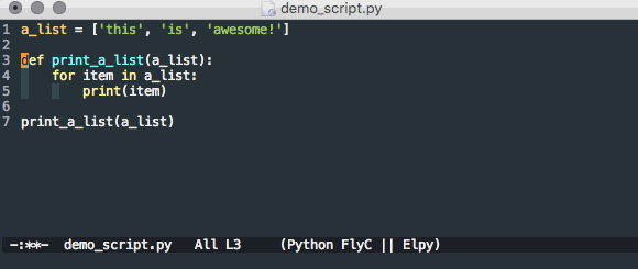 emacs elpy autopep8