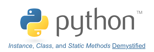 Class, Static, and Instance Methods in Python